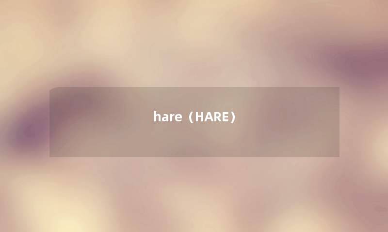 hare(HARE) hare(HARE)